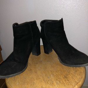 Black boots